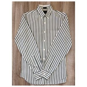 J Crew ♥️ Vertical Striped Dress Shirt